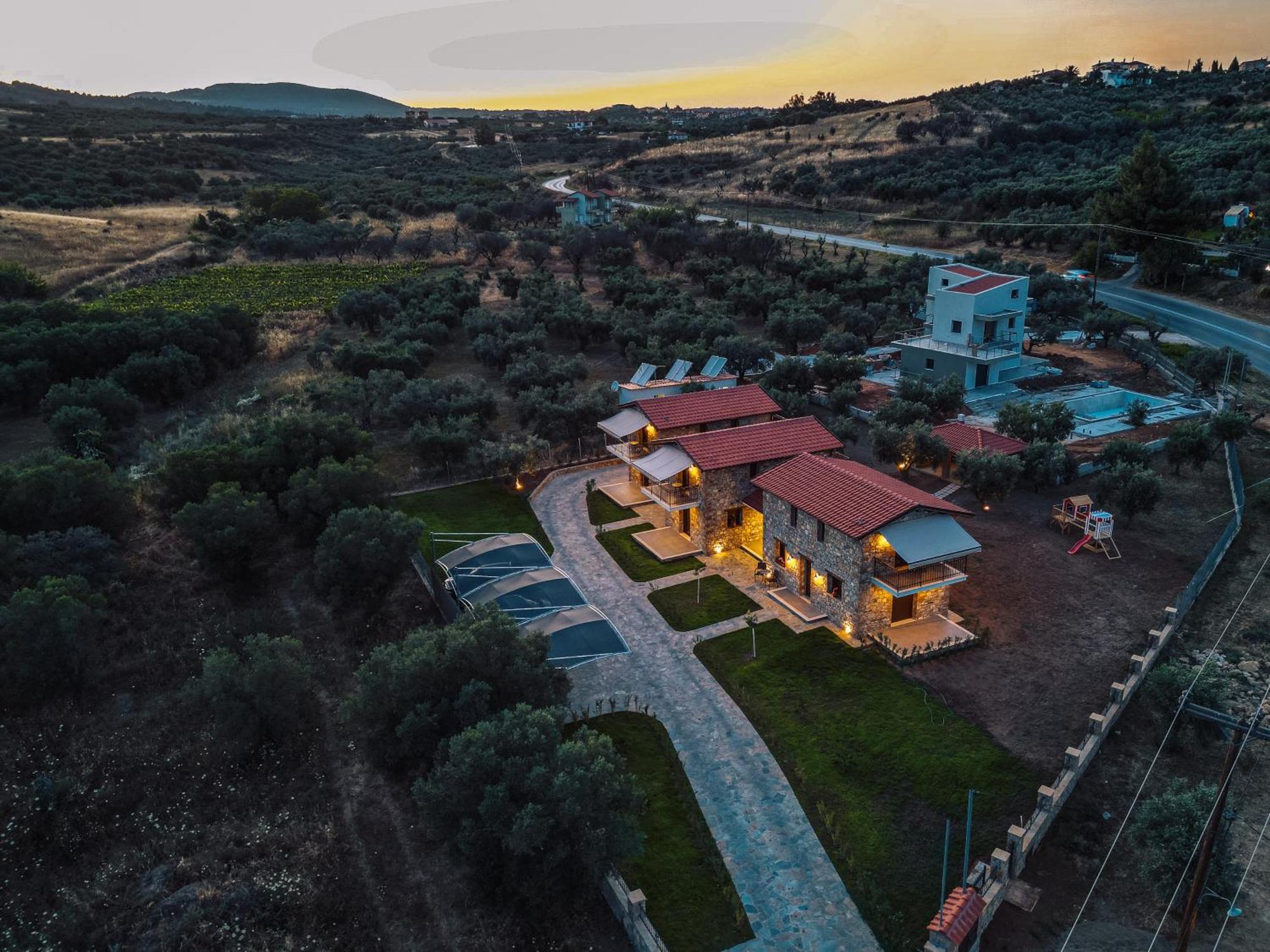 Olive Garden Villa Ájos Nikólaos Eksteriør bilde